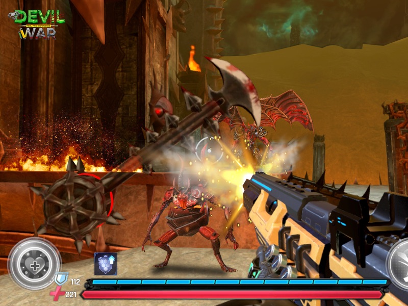 Devil War: 3D fps game screenshot 10