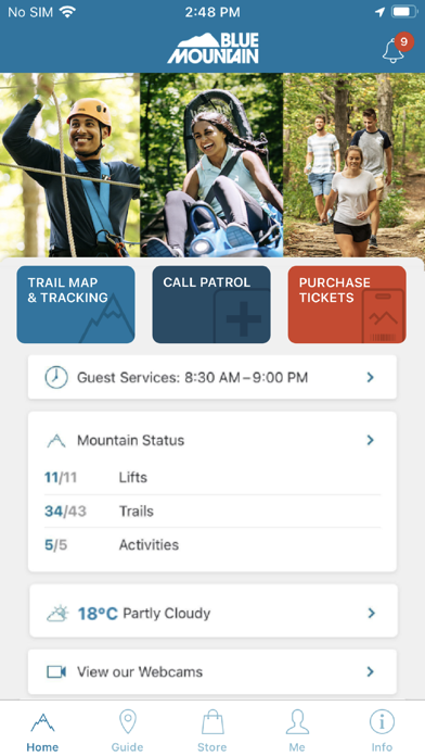 Screenshot #1 pour Blue Mountain Resort, ON