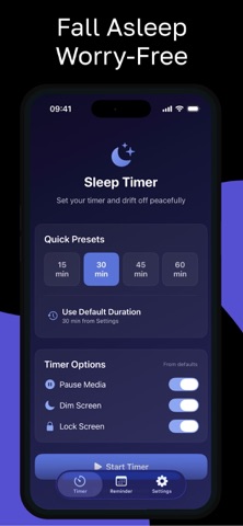 SleepTimer – Bedtime Routine Screenshot 2 of 4
