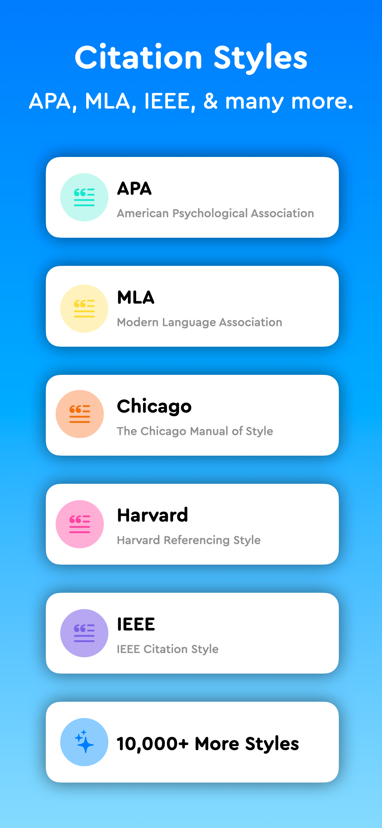 Essayist: Academic Writing App screenshot 2