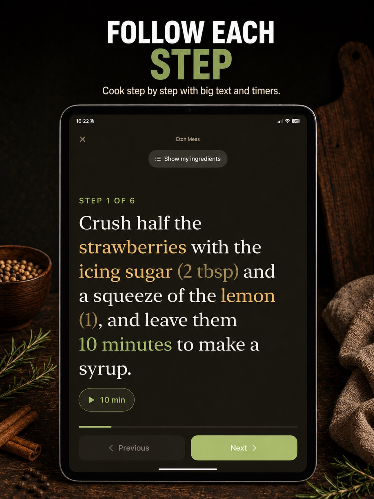 Screenshot 10 of Recipe Box · Cookbook Keeper