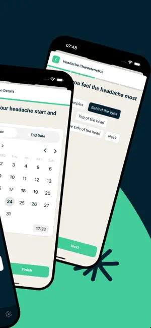 Headache tracker - Daily log screenshot 2