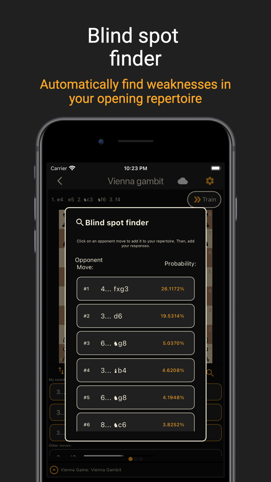 #3. Chess Prep Pro Openings (iOS) Podle: Tomasz Bogun