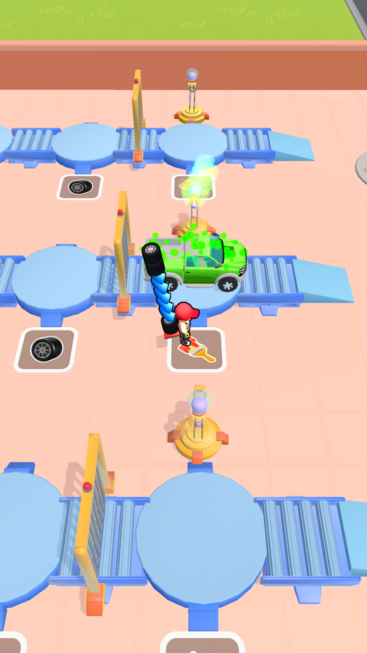 #3. Car Factory Idle 3D! (iOS) 由: Noko Games