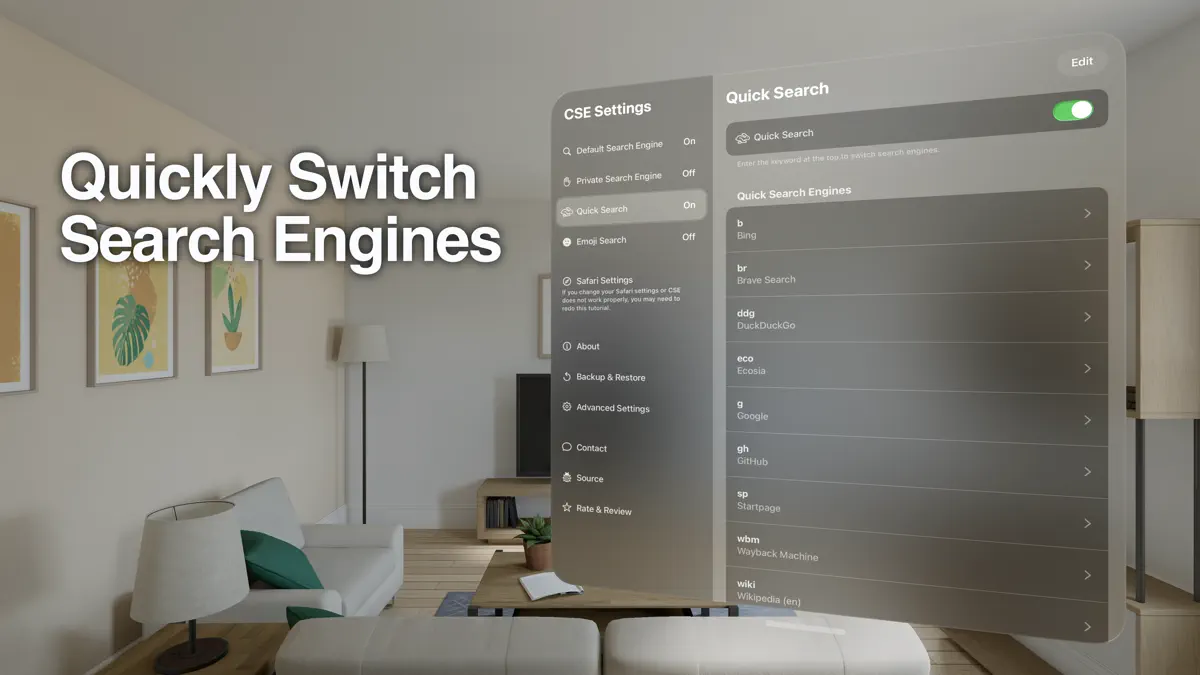 Customize Search Engine screenshot 3