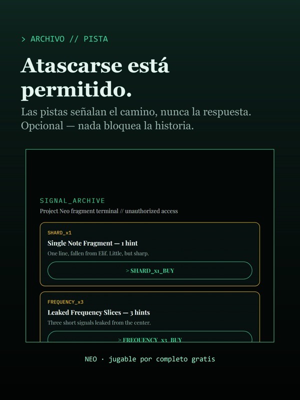 NEO: Historia Interactiva screenshot 11