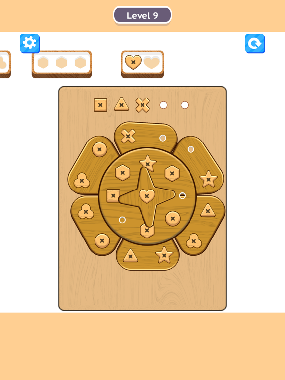 Shape Screw Jam - Wood Nuts