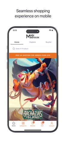 Magic Madhouse Limited iPhone screenshot 1