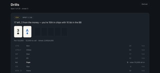 NLH Trainer: For Tournaments screenshot 2
