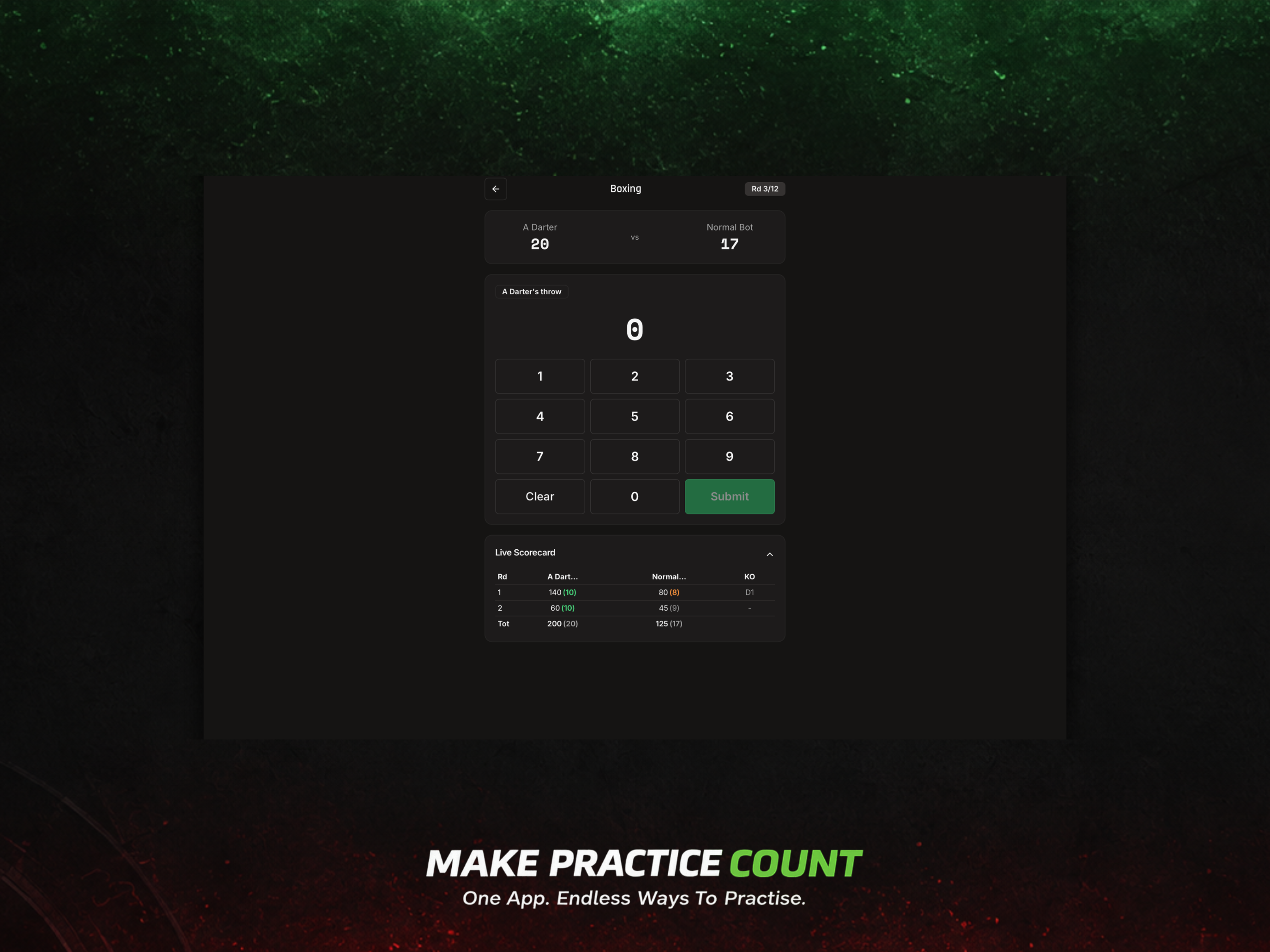 Game On - Darts Trainer