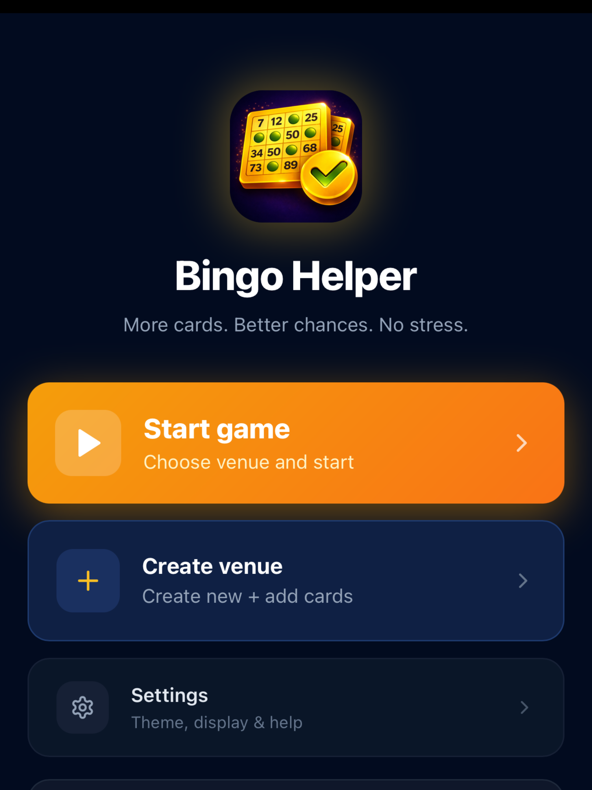 Bingo Helper