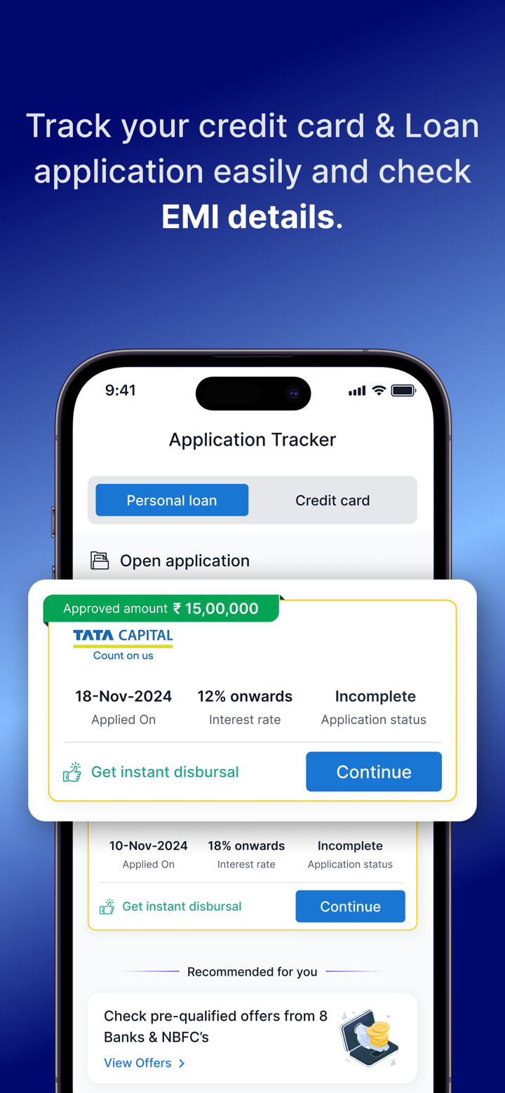 IndiaLends-Loans, Credit Score screenshot 6