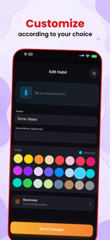 PikaHabit: Habit Tracker iPhone screenshot