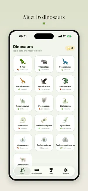 Dinosaurs: Kids Dino World screenshot 1