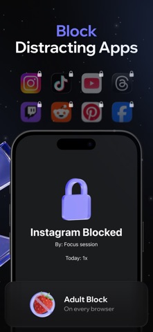 VYXO: App Blocker for Focus Screenshot 2 of 8