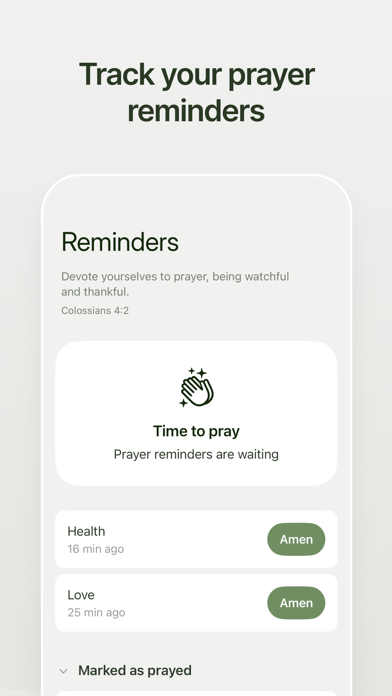 Screenshot #3 pour Prayminder