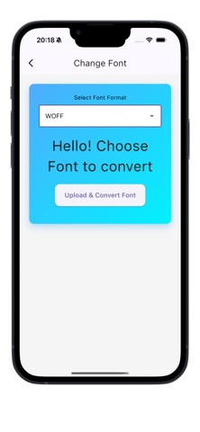 Font Design & Convert - Fonter Screenshot 4 of 4