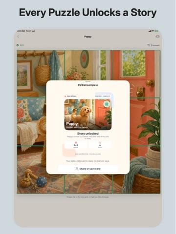 Paw Atlas: Dog Puzzles iPad screenshot