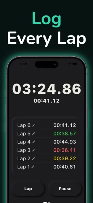 StopWatchhh: Lap Timer screenshot 2