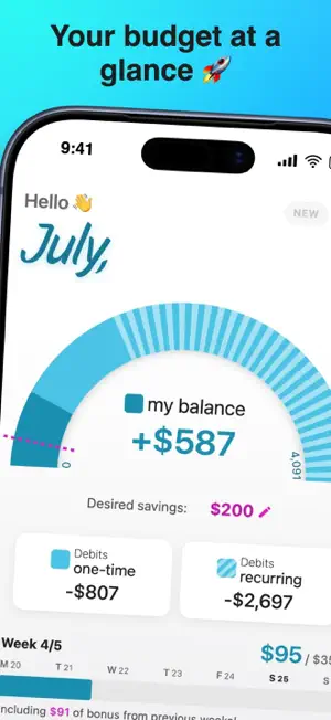 Kakebo: AI Budget Planner screenshot 1