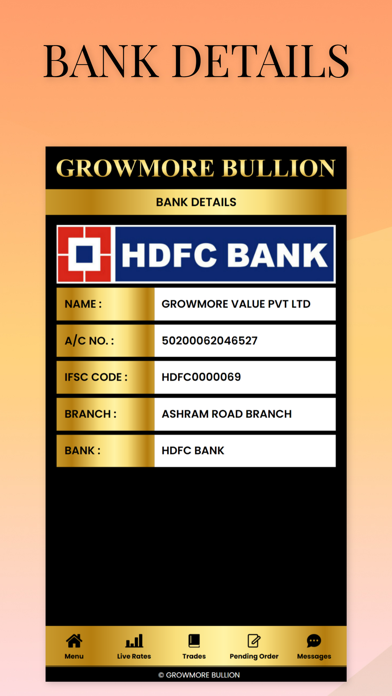 Growmore Bullion Screenshot