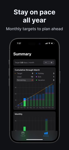 MyPTO: Track & Plan Time Off screenshot