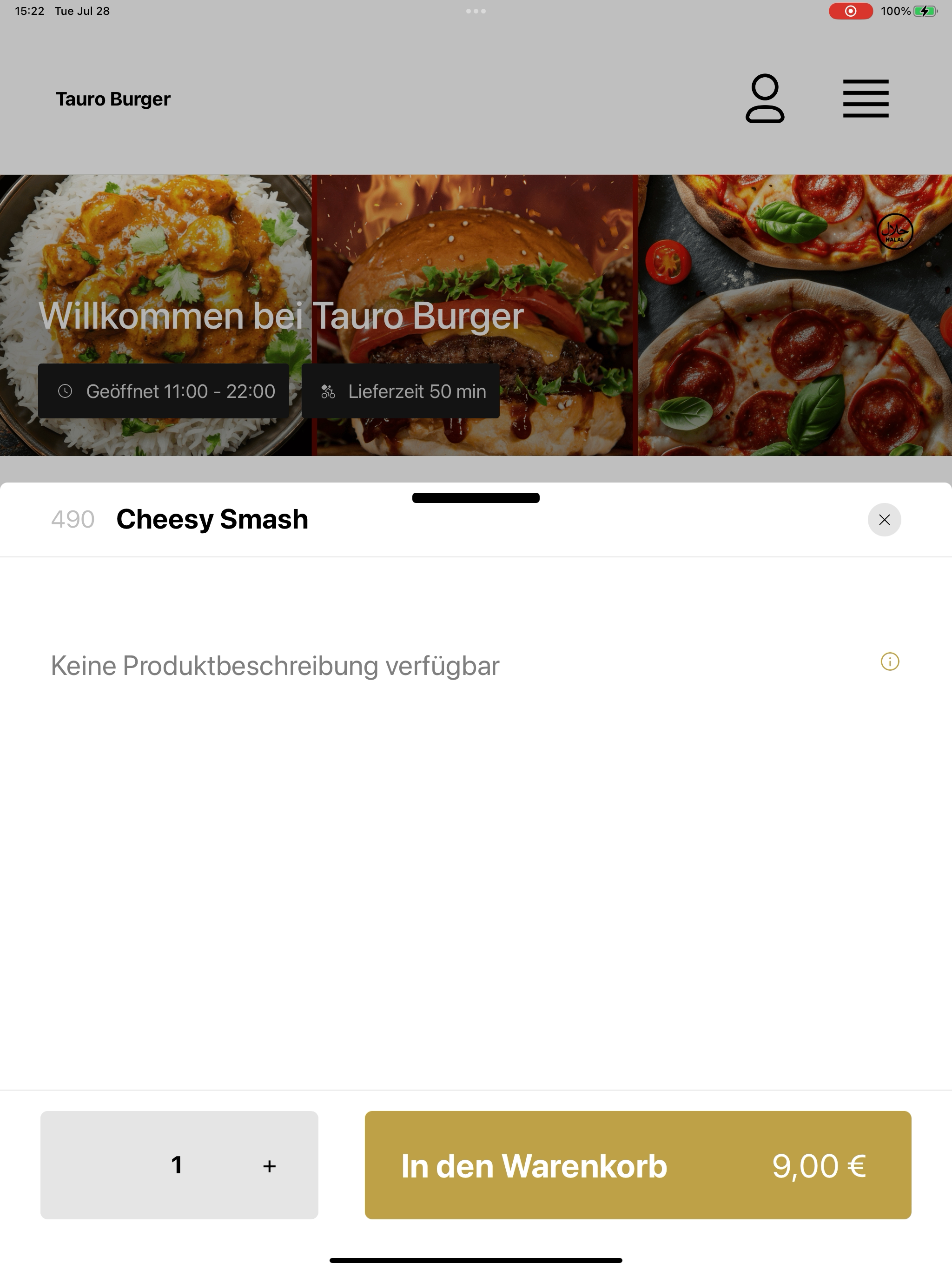 Tauro Burger screenshot 8