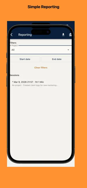 TymClock: Project Time Tracker screenshot 3