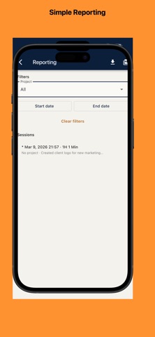 TymClock: Project Time Tracker screenshot