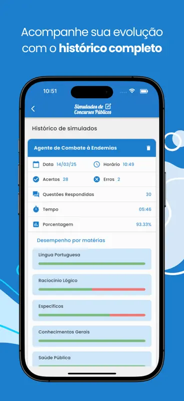 Simulado de Concursos Públicos screenshot 8 of 8