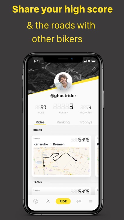 Kurvenheld Turns Tracker. Navi screenshot-3