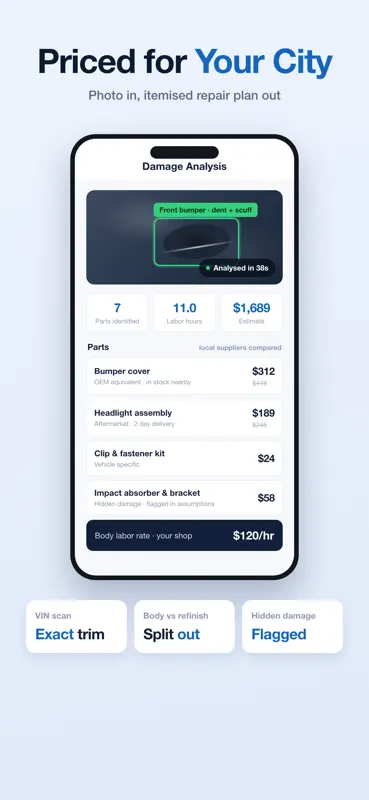 Car Repair Estimator Repair+ screenshot 5 of 5