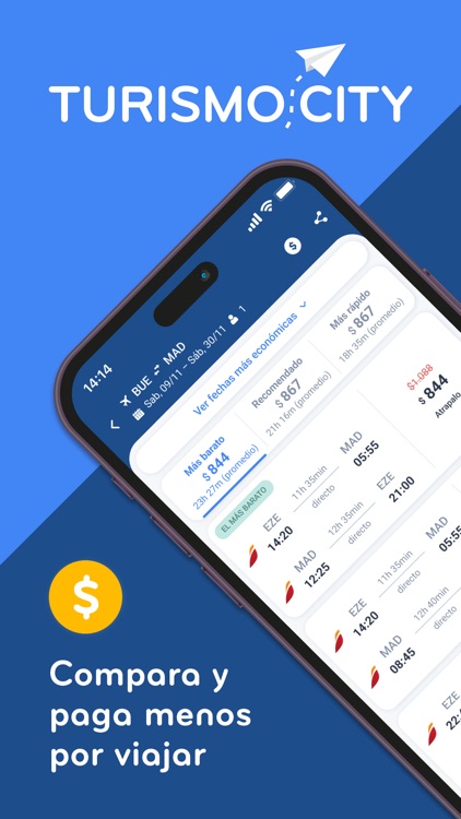 Turismocity Vuelos Baratos screenshot-4