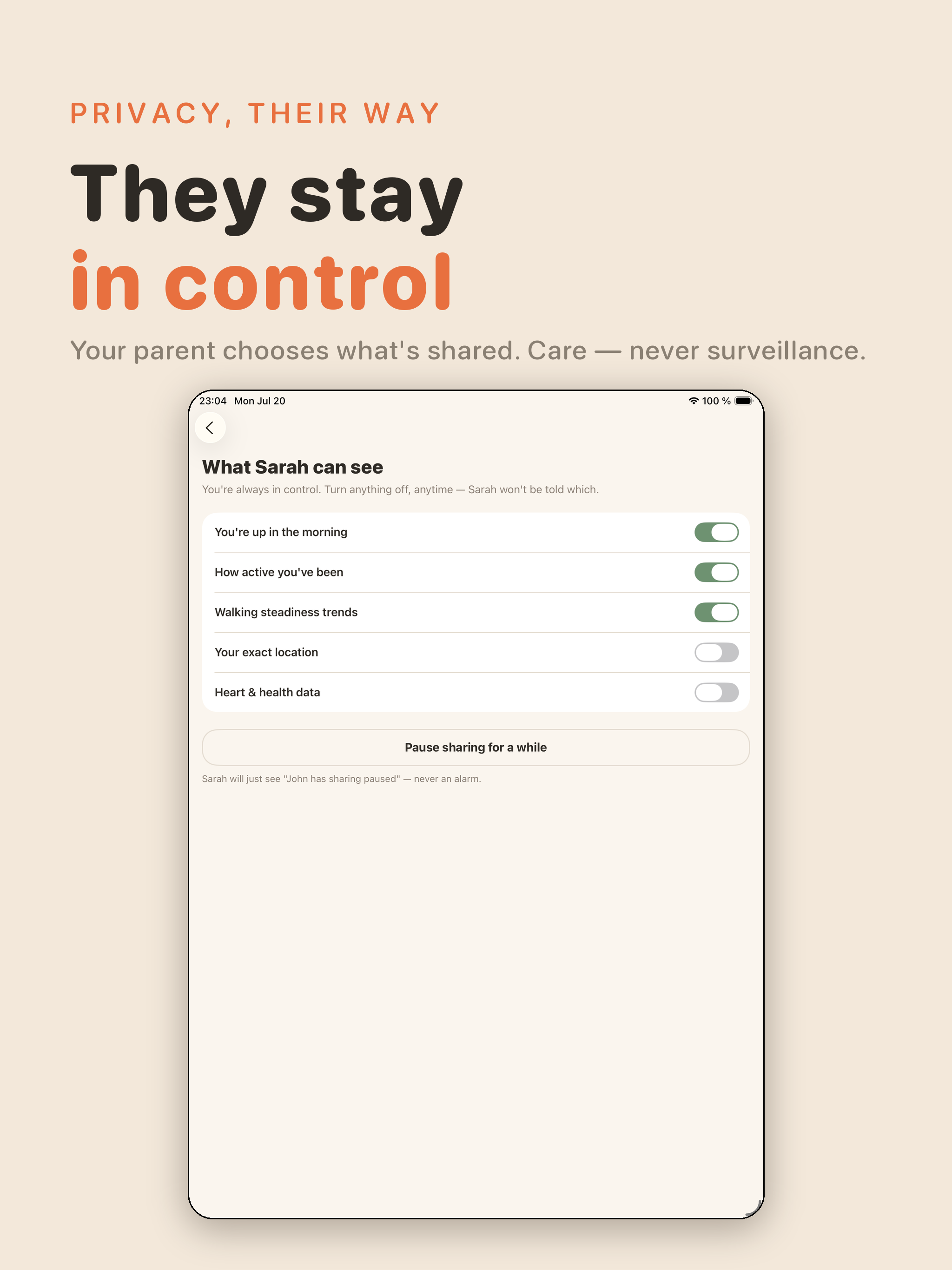 Eldear: Care for Aging Parents screenshot 12