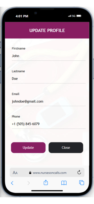 Nurses on Calls Screenshot 6 of 10