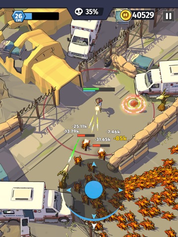 Last Hero: Top-down Shooter iPad screenshot
