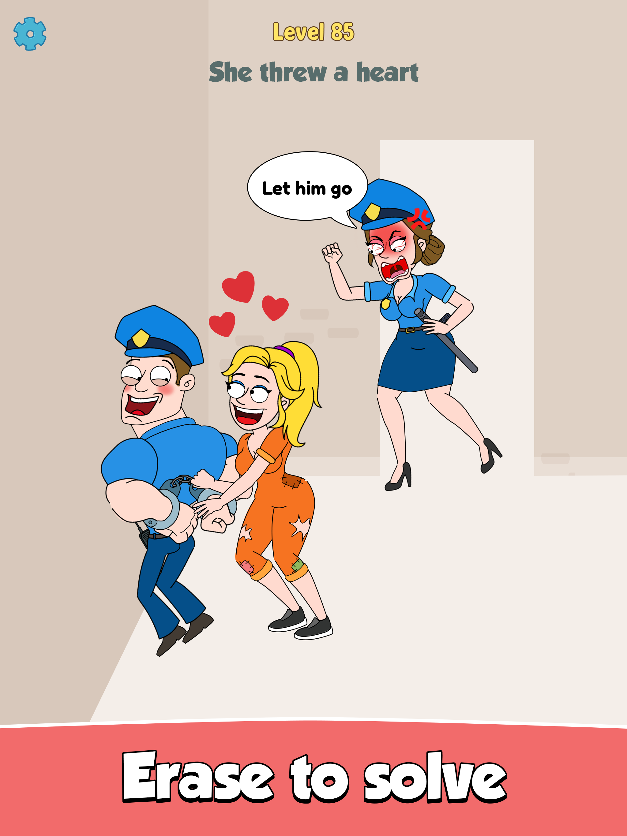 Prank Police: Delete One Part