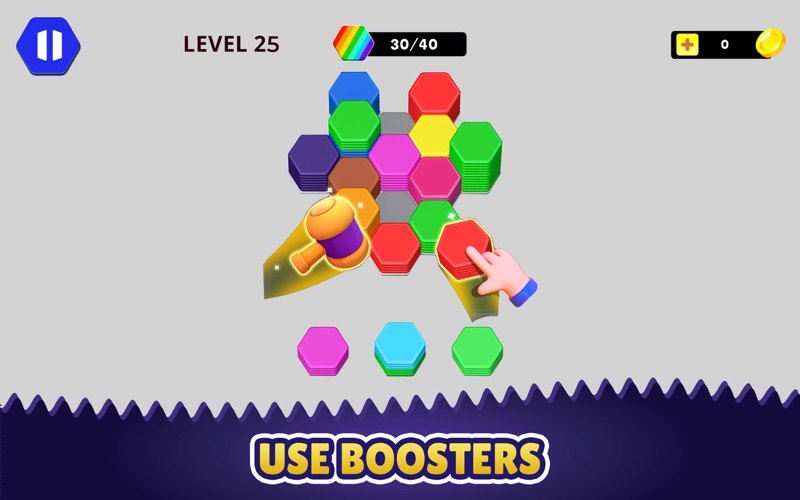 Hexa Sort: Brain Puzzle Games Screenshot