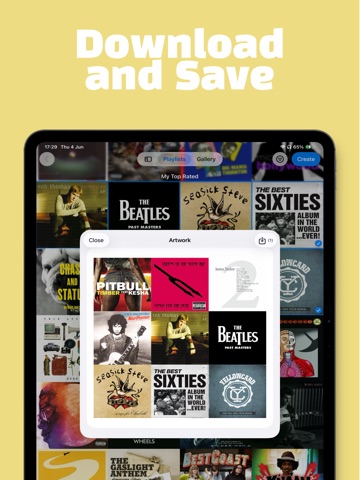 Playlist Mosaic ipad screenshot 3