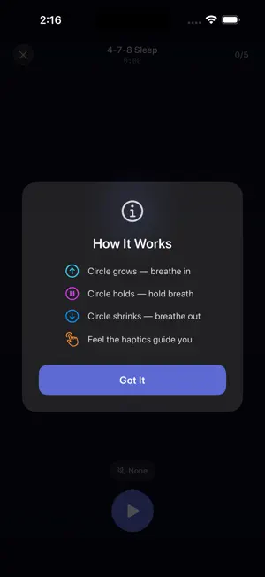 Inhale: Box Breathing Timer screenshot 4