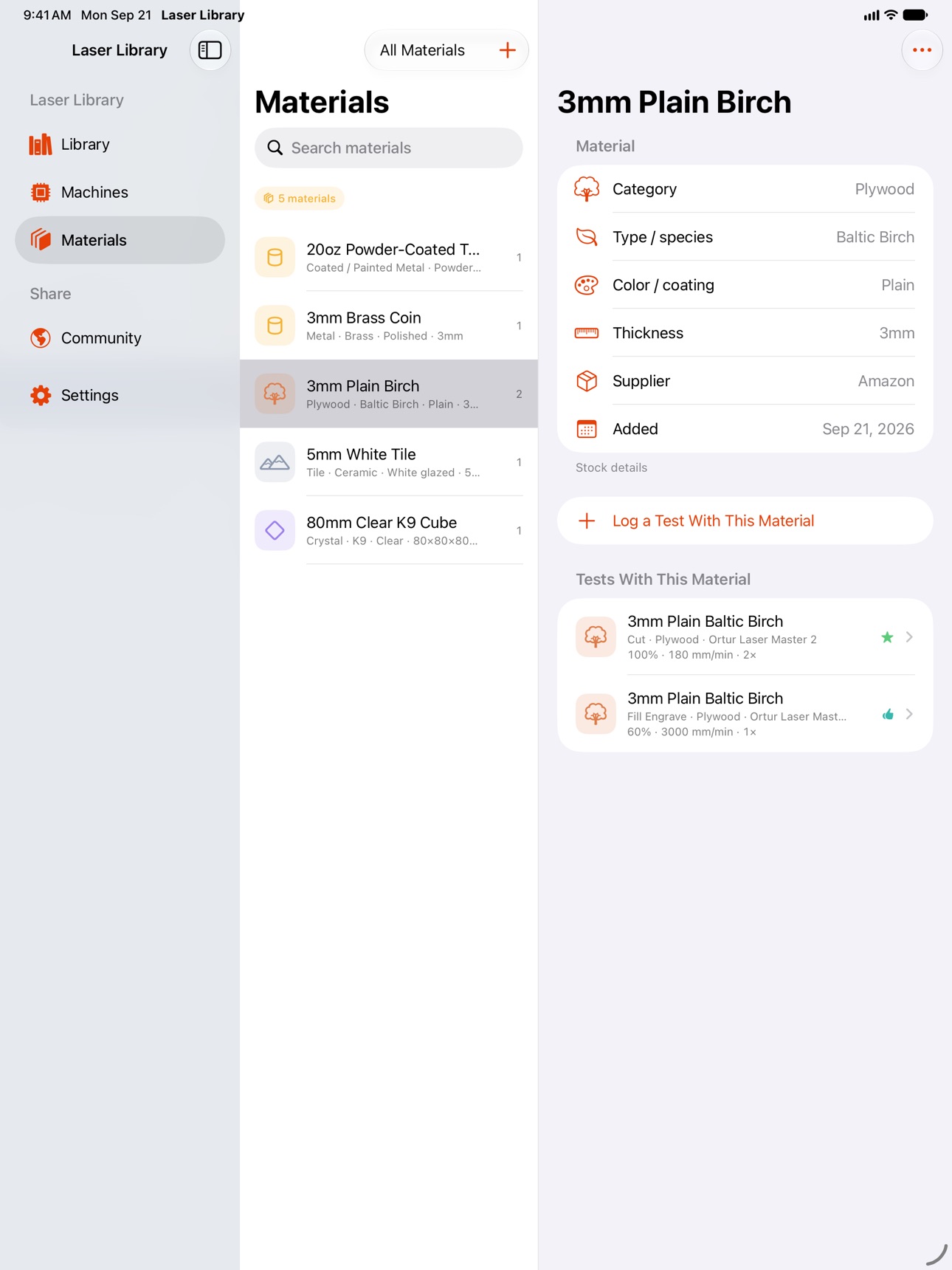 Screenshot 6 of Laser Library