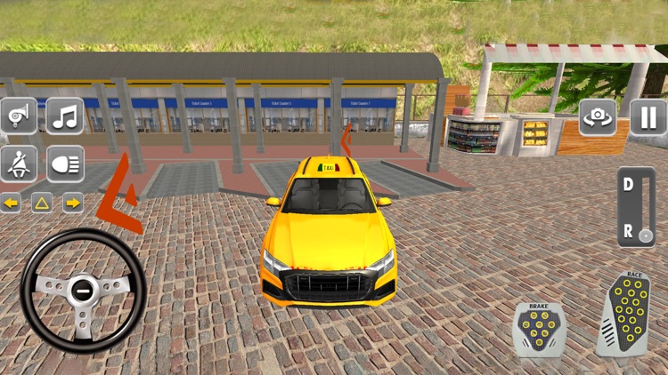 Offroad Taxi Driving Games 3D