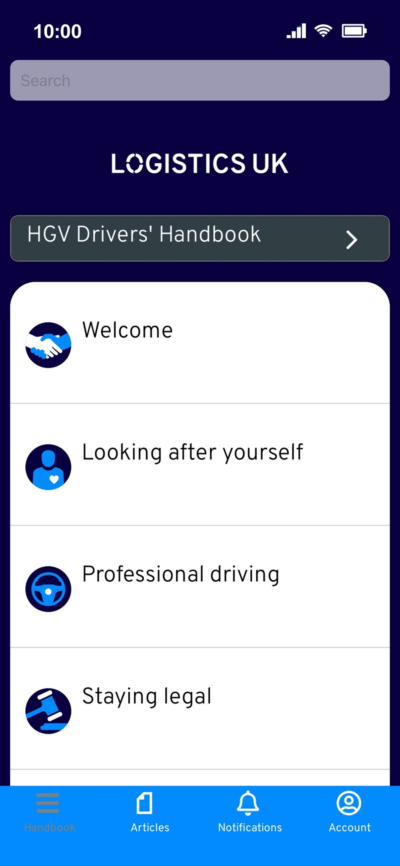 Logistics UK Handbooks screenshot 5