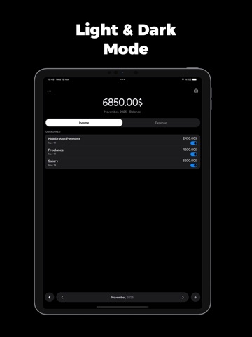 Expense Tracker - Spendo iPad screenshot