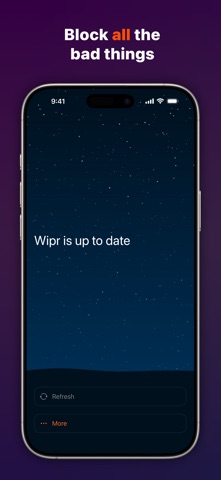 Wipr 2 App Store preview screenshot 1