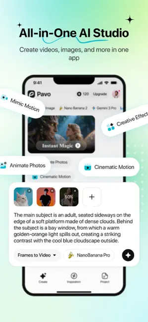 Pavo - AI Image & Video Maker iPhone screenshot 4