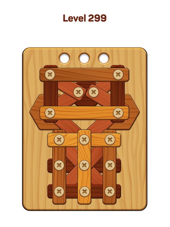 ネジパズル: Wood Nuts & Bolts Screwのおすすめ画像10