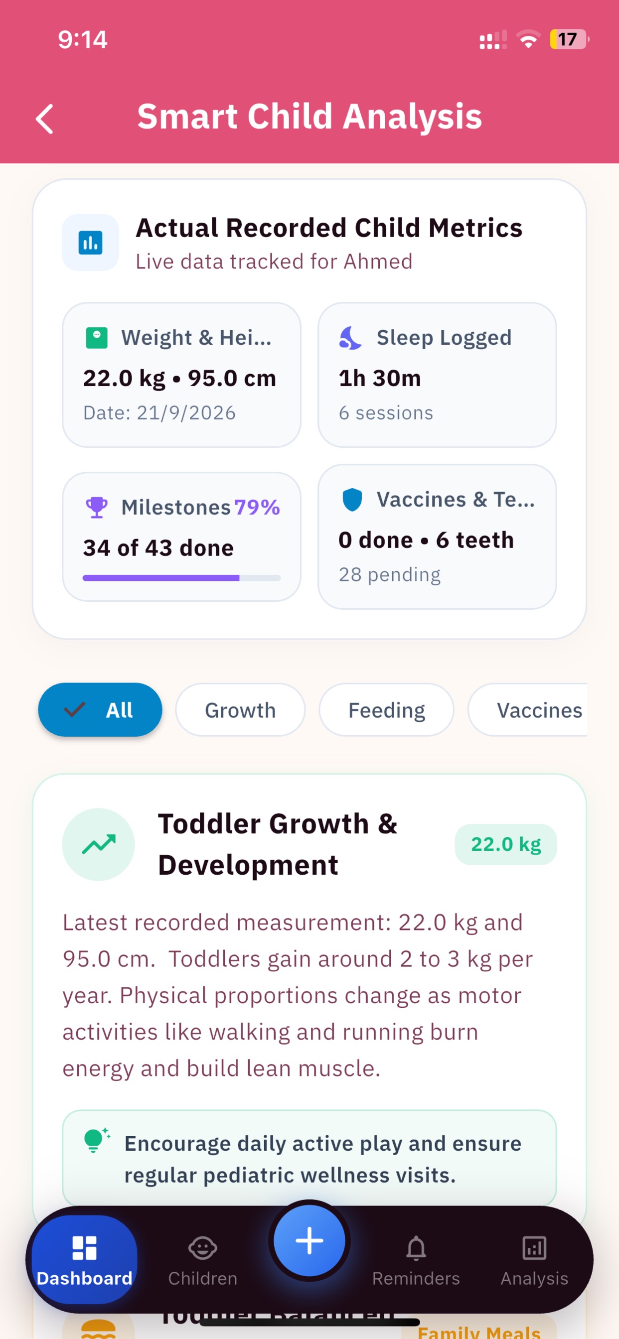Screenshot 4 of KidyFlow Baby Care Tracker