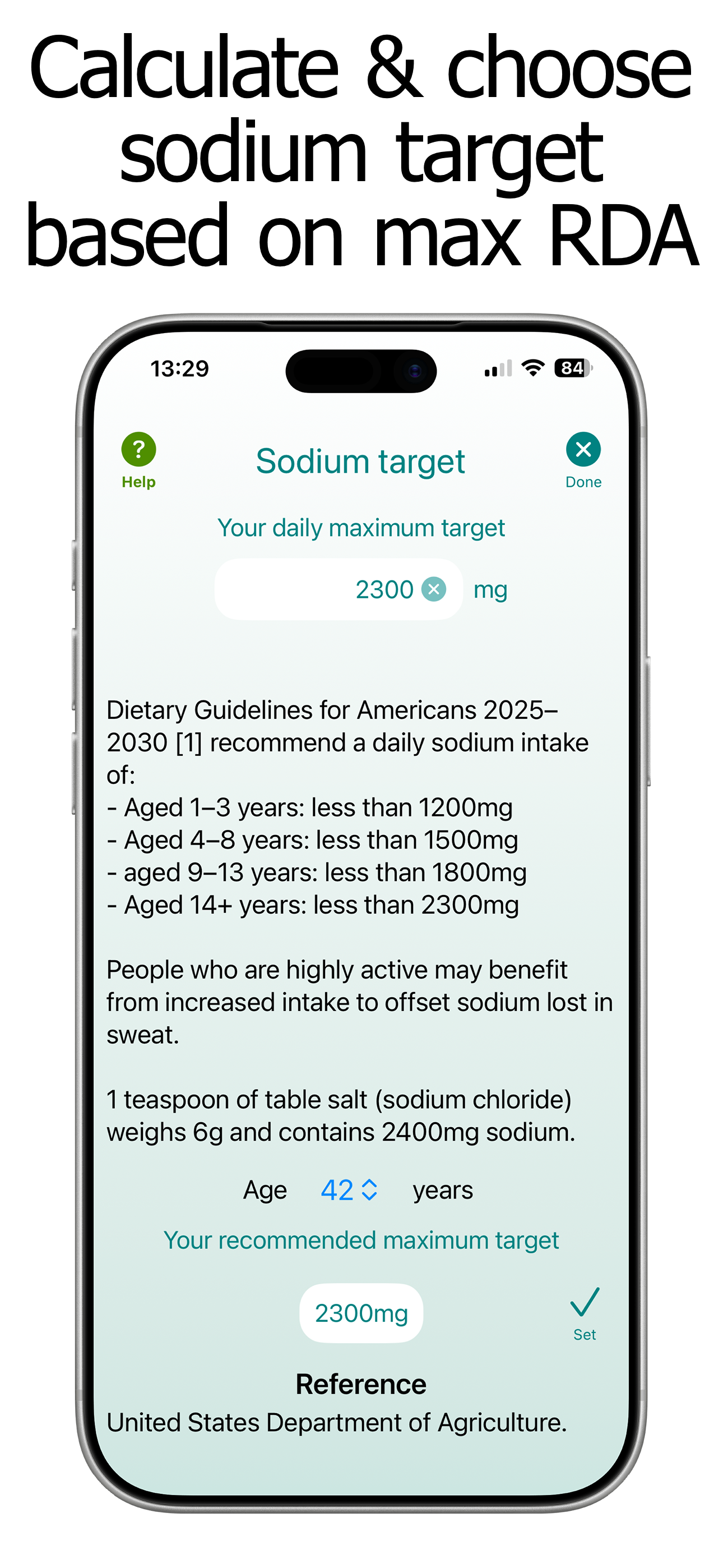 Sodium Counter and Tracker screenshot 4
