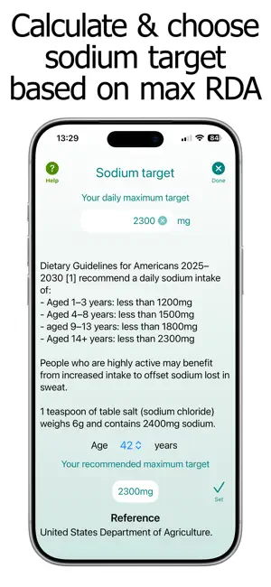 Sodium Counter and Tracker screenshot 4